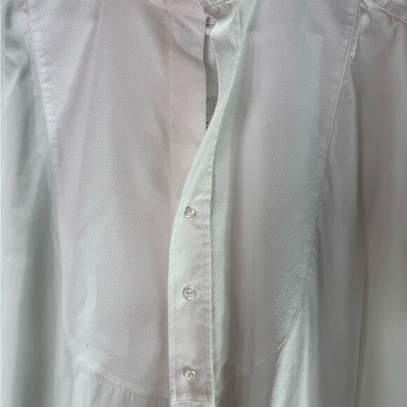 Frank & Eileen Victoria White Shirt | Italian Cotton Button Up Size M - Picture 4 of 12
